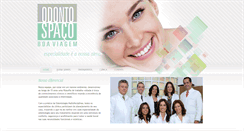 Desktop Screenshot of odontospaco.com.br